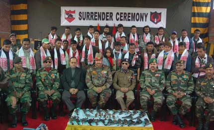 38 ULFA Cadres Surrender In Tamulpur | Assam Times