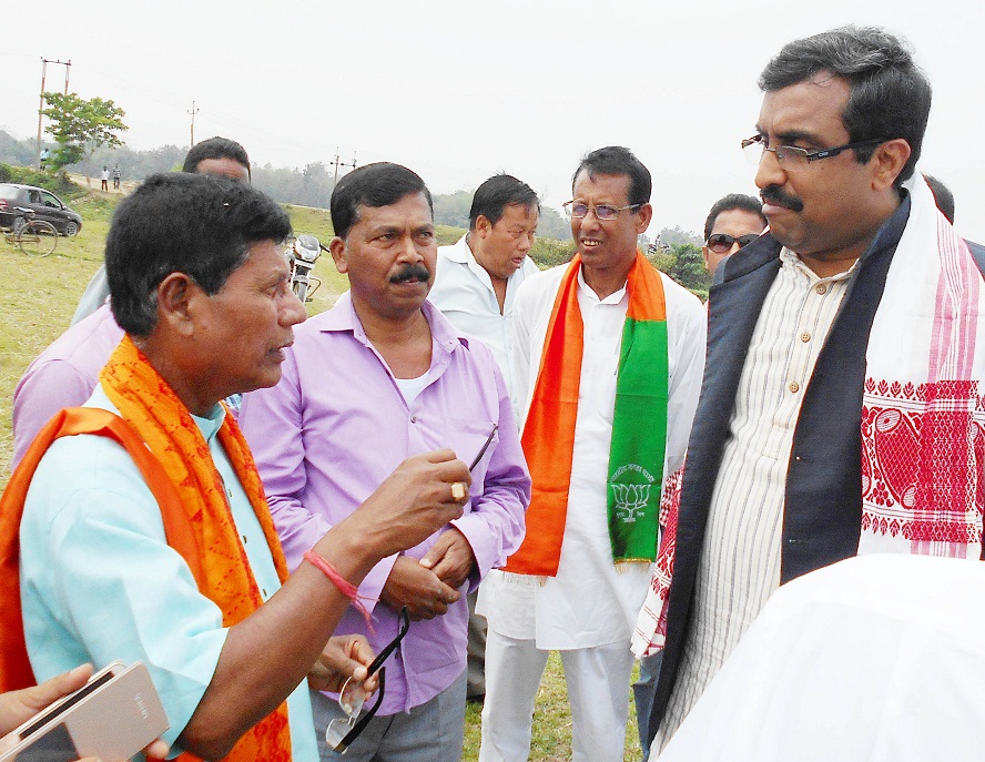 Ram Madhav visits Raha | Assam Times