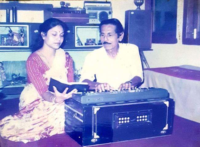 File photo: Ajit Singha with his wife Ruby Singha
