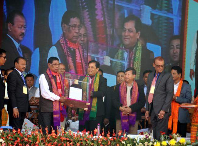 CM Sarbananda Sonowal attended Bodoland Day 2019