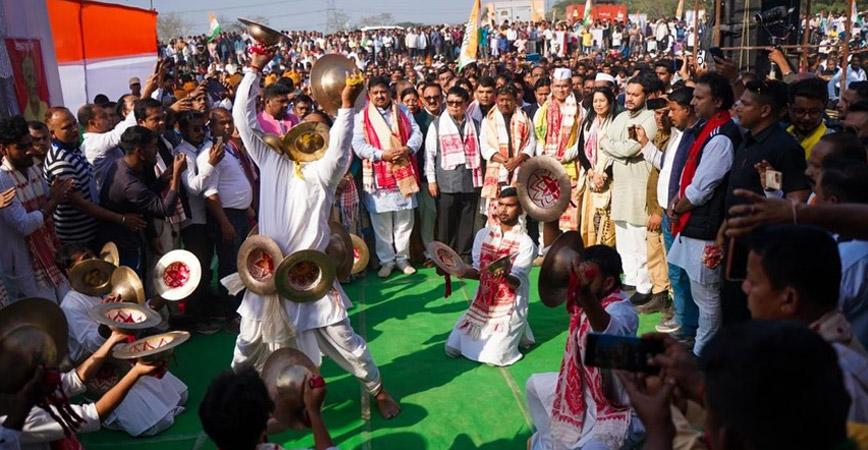 Gaurav Gogoi launches sharp attack on Assam BJP govt at massive Rangia rally