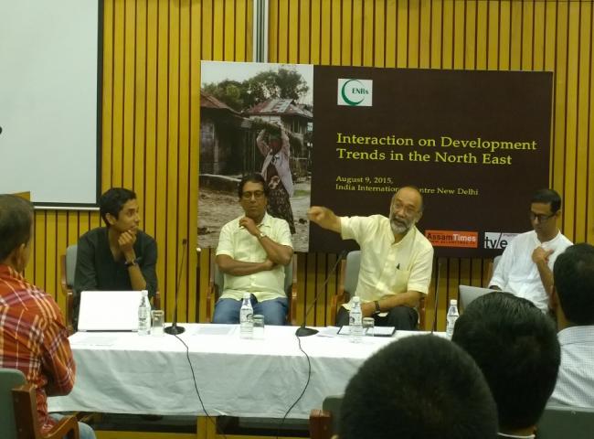 Interaction on development trends in North East held in Delhi on August 9