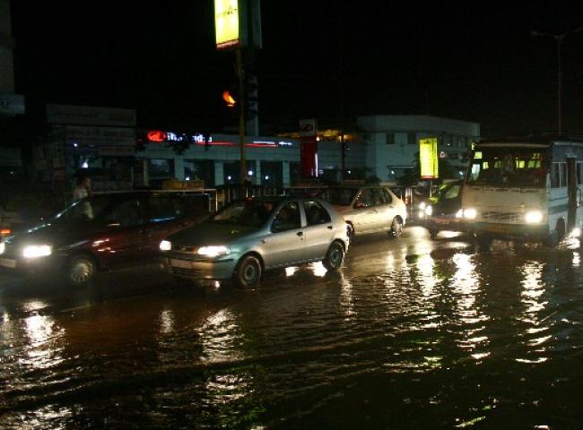 Guwahati city flood. Photo: Manas Bora
