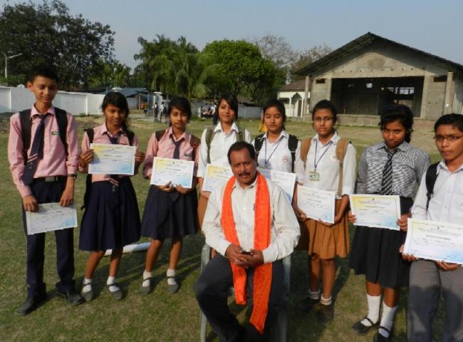 Science competition at Udalguri