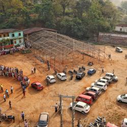 3rd Phase of the Lok Sabha polls in Guwahati on Tuesday. Photo:UB Photos