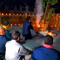 Bathou Prayer for CRPF martyrs