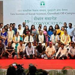 TISS Guwahati Hosts 11th Convocation, Emphasizing Leadership and Social Impact