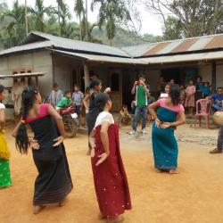 Maiden Bihu workshop, Garbhanga Reserve Forest - photo by Alex