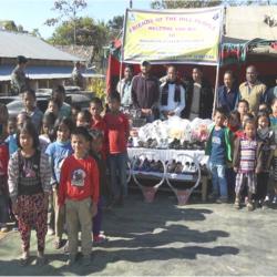 Assam Rifles donates equipment to government school at Sangbar