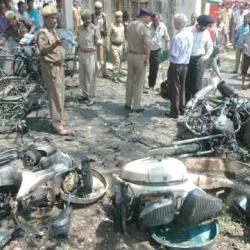 File photo: October 30, 2008 blast at Ganeshguri