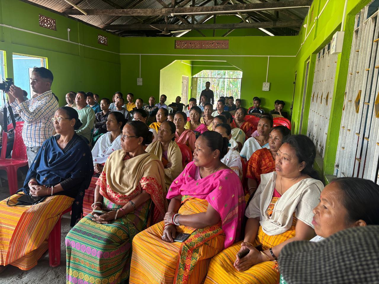 Awareness program under Green Bodoland Mission held at Lowerpara village in Chirang 