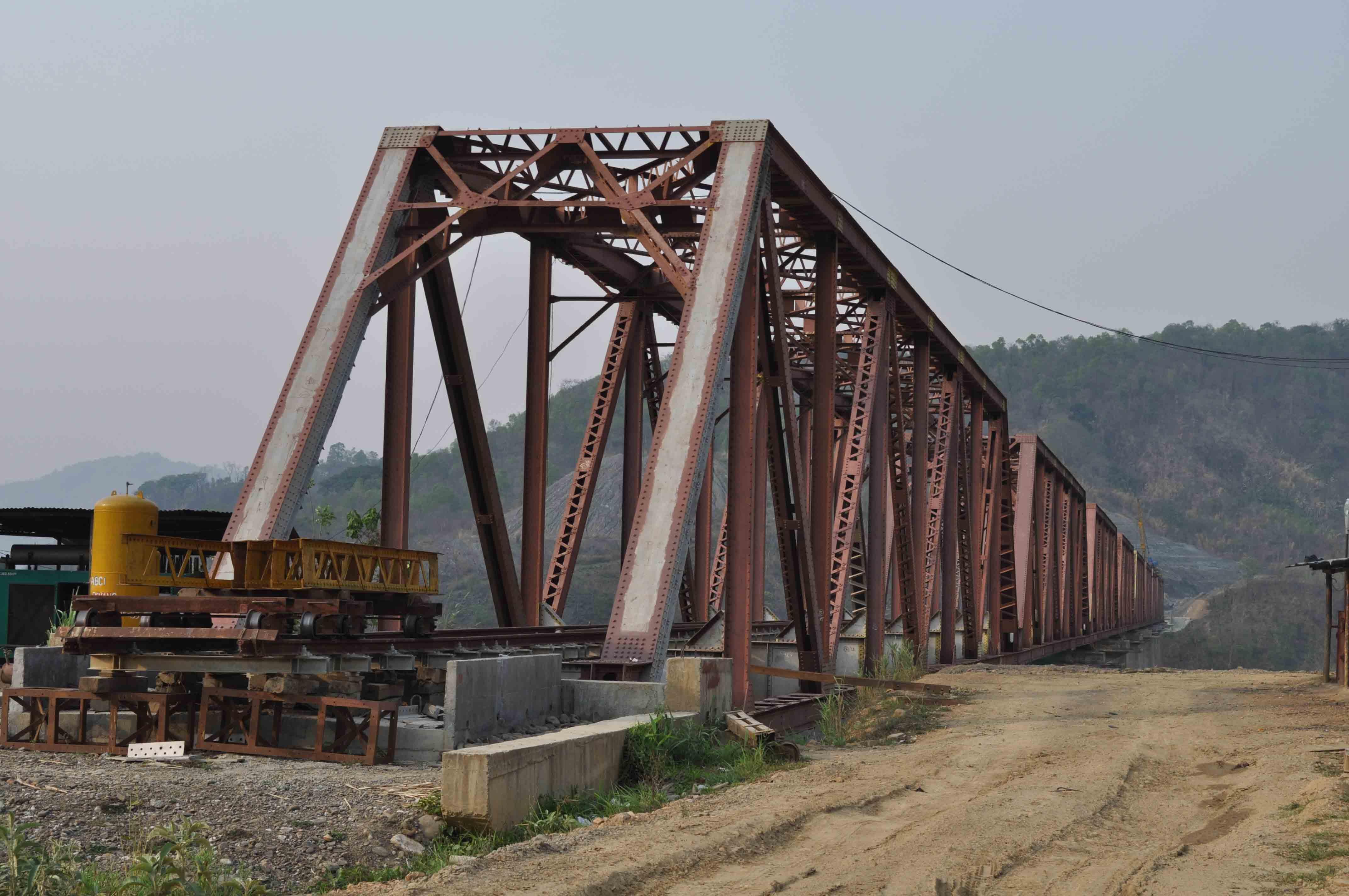 Almost complete Dayang bridge