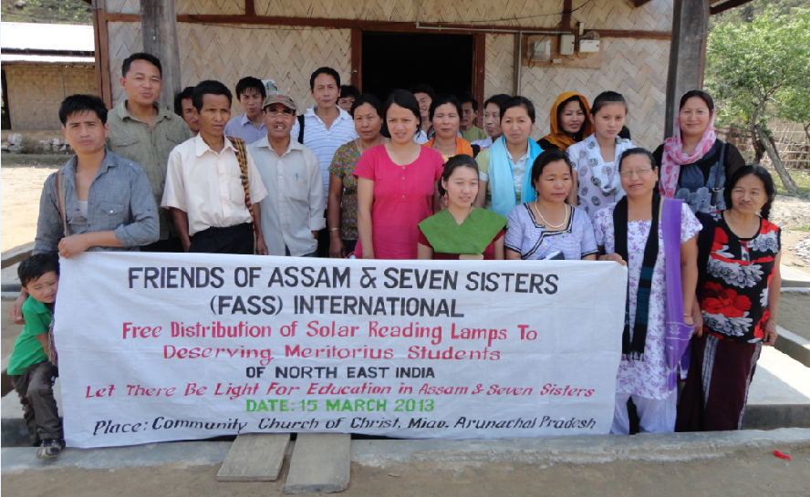FASS distributes solar lamps in Changlang