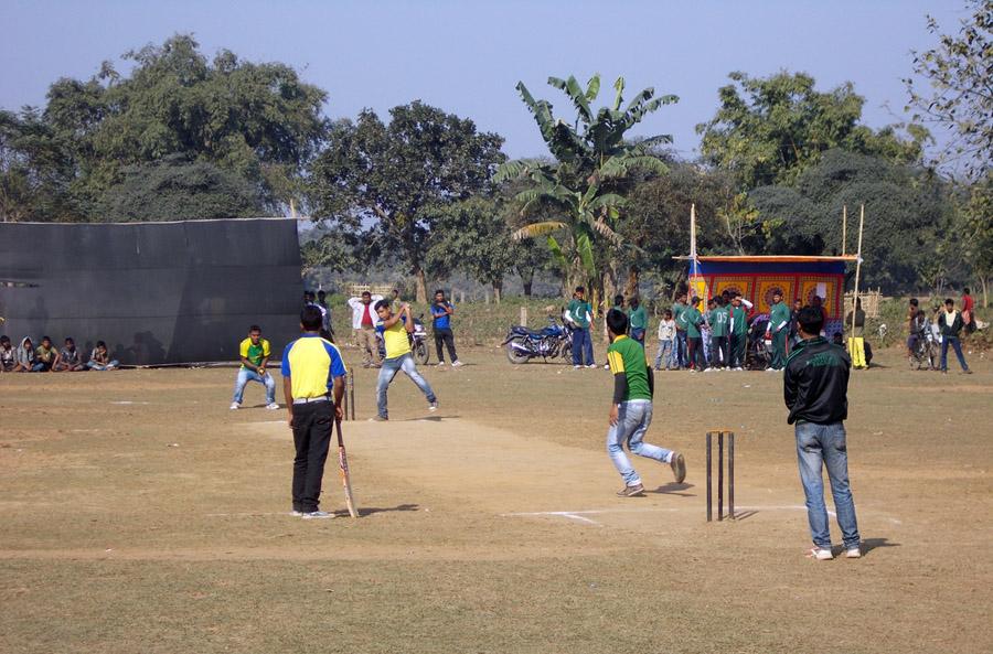 Day-night cricket tournament at Krishnai