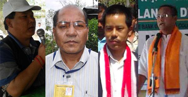  Debojeet Thaosen, Mayanan Kmeprai, Dilip Nunisa, Niranjan Hojai