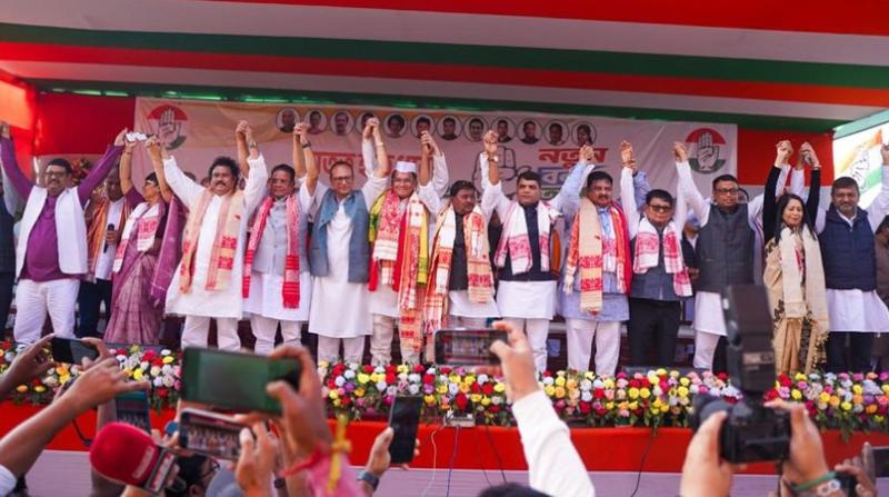 Gaurav Gogoi launches sharp attack on Assam BJP govt at massive Rangia rally