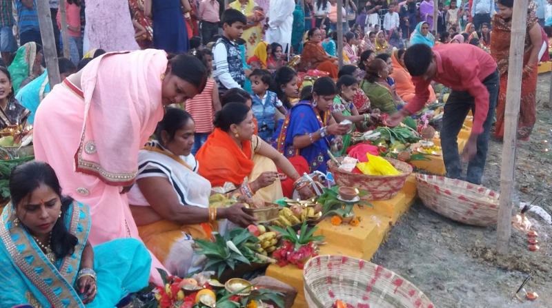 Chhath Puja observed in Hojai | Assam Times