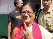 Bijoya Chakraborty votes 