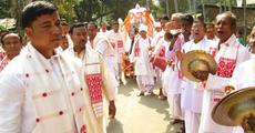 Cultural rally at Barpujia Garali 