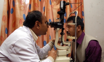 Eye check up camp at press club