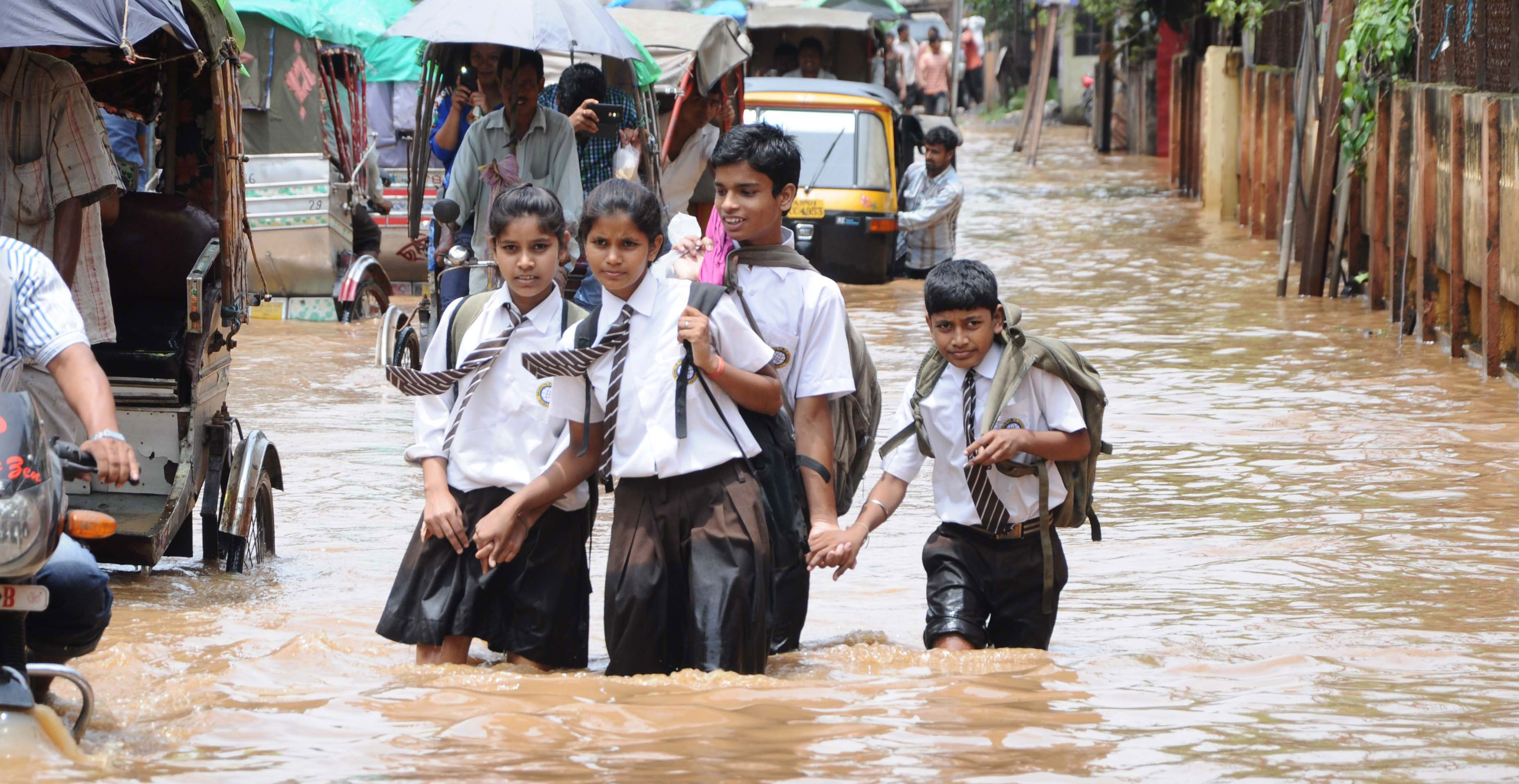 Massive waterlogging in Guwahati