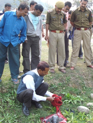 Bomb recovered in city