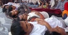 Ailing protesters rushed to GMCH