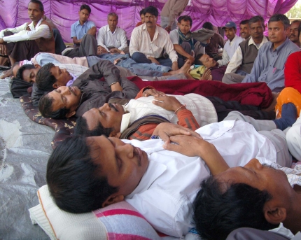 Ailing protesters rushed to GMCH