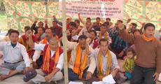 Last gate: Tiwa bodies stages dharna