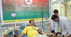 Blood donation camp