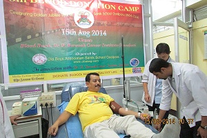 Blood donation camp