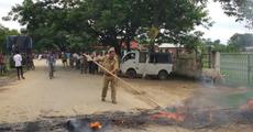 Firing at Rongajan; One crushed to death   