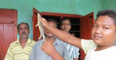 Farmer rescues endangered lizard at Udalguri