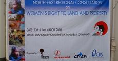Consultation on Women's right to Land and Property Concluded