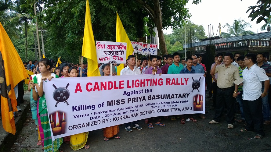 Candle light rally 