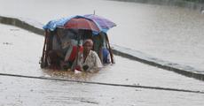 Massive waterlogging in Guwahati