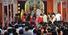 In full grip of Durga puja festivity  