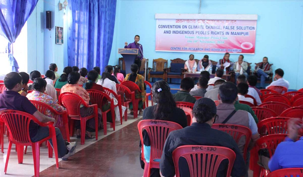 Climate crisis convention at Manipur