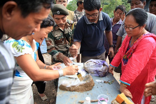 Training on alternative wildlife products