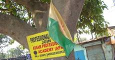 ULFA Raising Day: Flags flying in public places