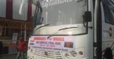 Guwahati bus leaves for Dhaka