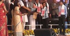 CM gives away Anundoram award