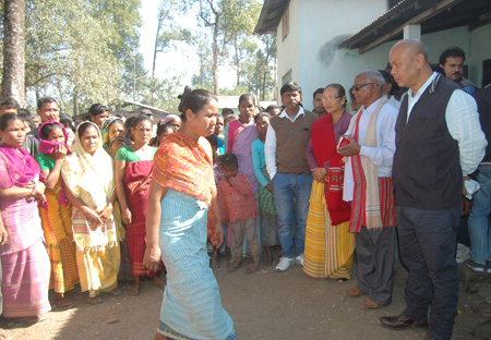 Mohilary tastes ire and anger in Saralpara 