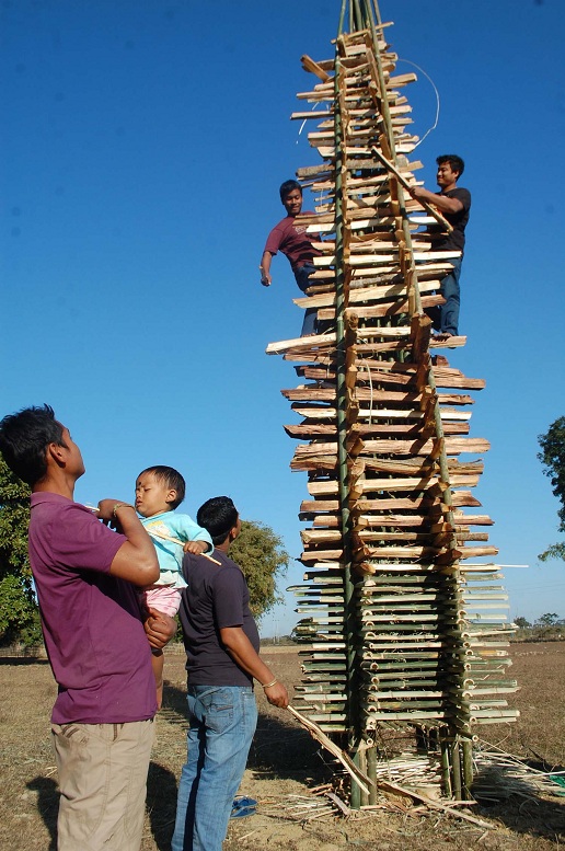 Soaking in bihu festivity