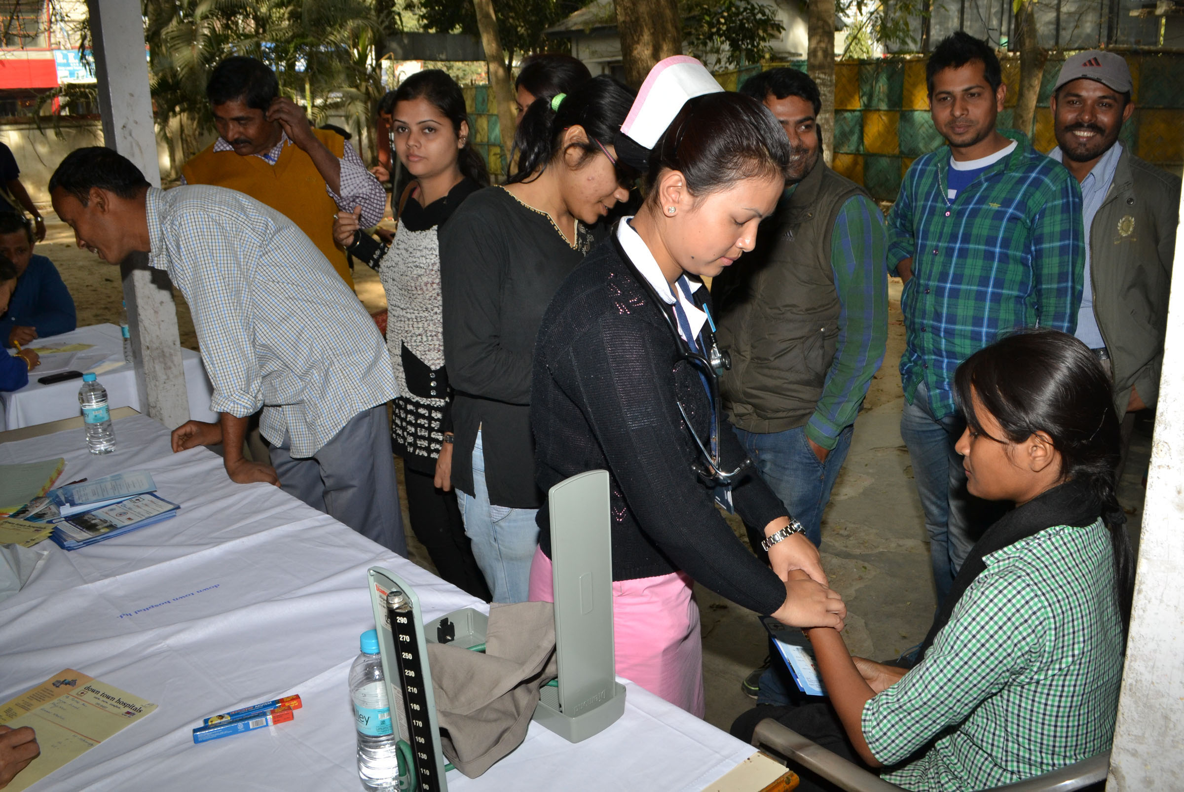 Health check-up camp concludes in press club