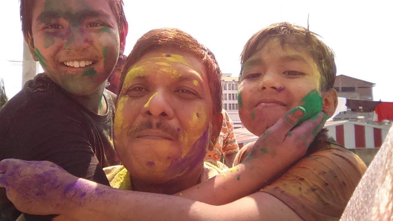 In grip of holi festivities