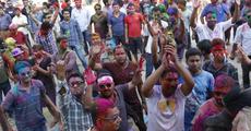 Sea of humanity in Barpeta