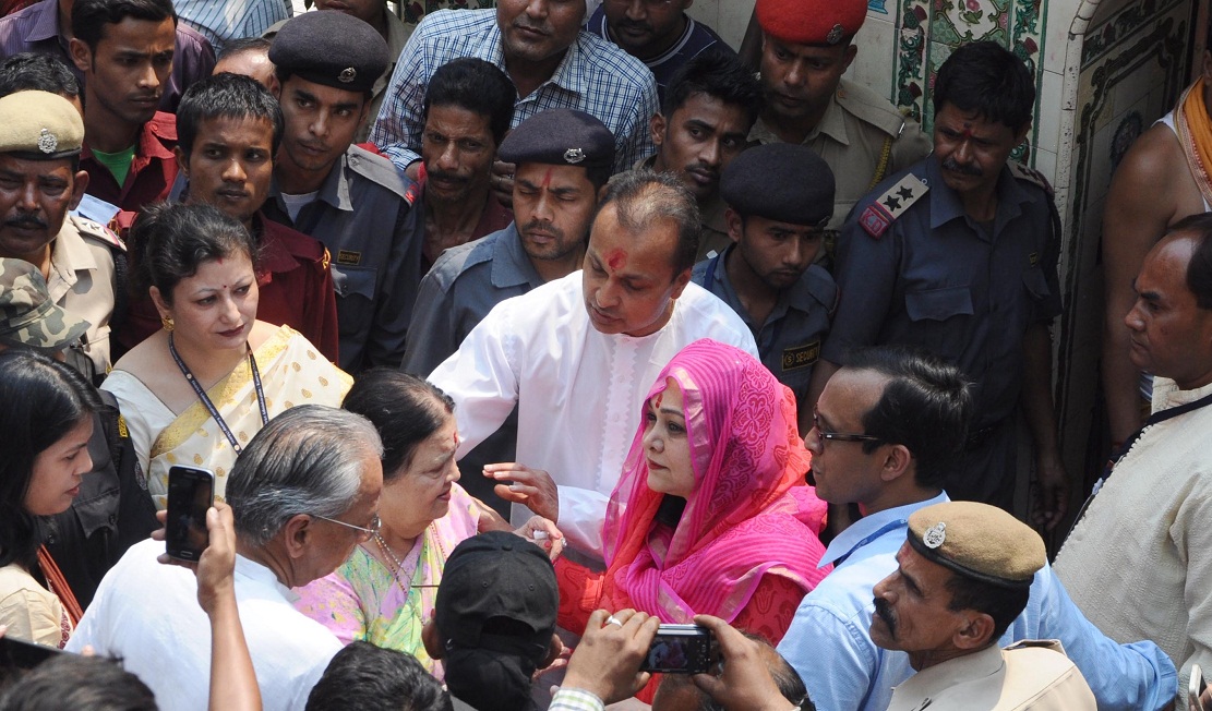 Ambanis visit Kamakhya
