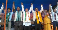 Sonowal in BTAD election rally