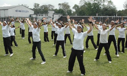 Athletic Championship at Nagaon